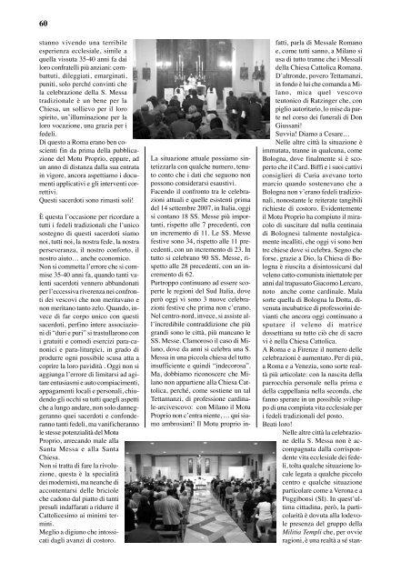 Il numero del giornale in formato pdf - Inter Multiplices Una Vox