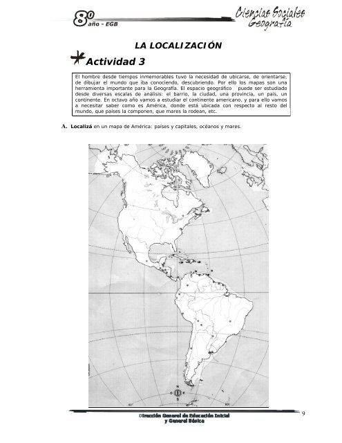 Geografía - Ministerio de Cultura y Educación | La Pampa