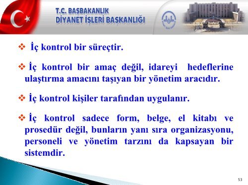 YENİ MALİ SİSTEM - Diyanet İşleri Başkanlığı