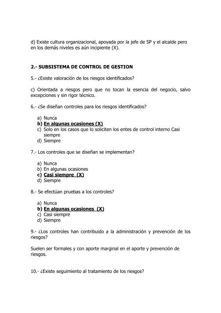 Existe una metodología de identificación y valoración de riesgos ...