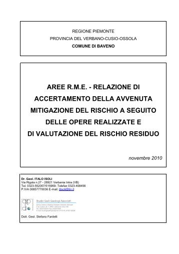 10.522 kb - Comune di Baveno