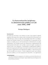 La burocratización incipiente - Biblioteca Digital - Universidad Icesi