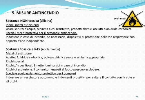 Il rischio chimico - Dipartimento di Neuroscienze e Tecnologie ...