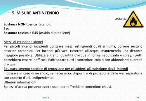 Il rischio chimico - Dipartimento di Neuroscienze e Tecnologie ...