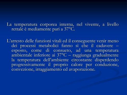 DIAGNOSI DI EPOCA DELLA MORTE - Aulett@'99