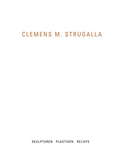 katalog - Clemens M. Strugalla