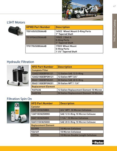 Product By Market Catalog - Parker Hannifin - Solutions for the Truck ...