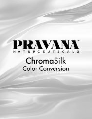 ChromaSilk Color Conversion Guide - Pravana™ Professional Hair ...