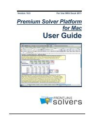 frontline solver for mac frontline solver for mac