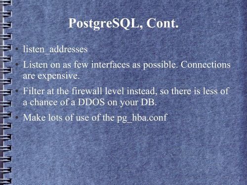 PostgreSQL Performance From the Ground Up