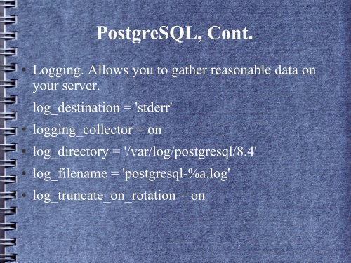 PostgreSQL Performance From the Ground Up