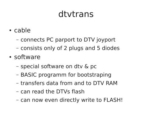 C64-DTV Hacking (application/pdf - 2.7 MB) - CCC Event Weblog