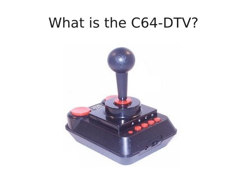 C64-DTV Hacking (application/pdf - 2.7 MB) - CCC Event Weblog