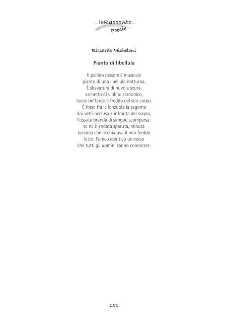 Le Poesie di io Racconto