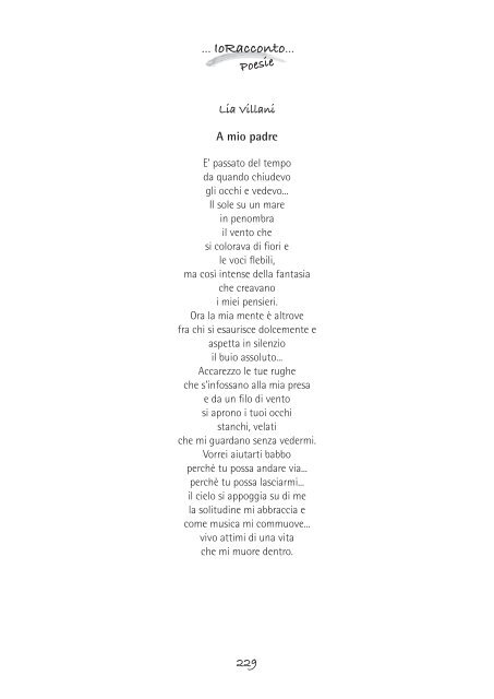 Le Poesie di io Racconto