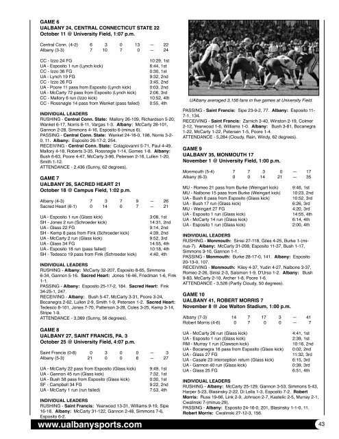 2009 - Collegefootballdatadvds.com