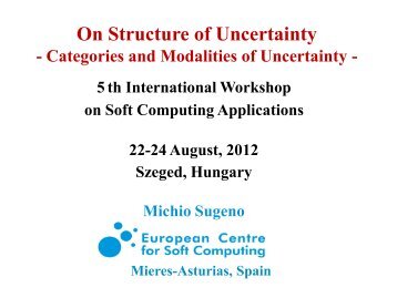 Categories and Modalities of Uncertainty - trivent.hu