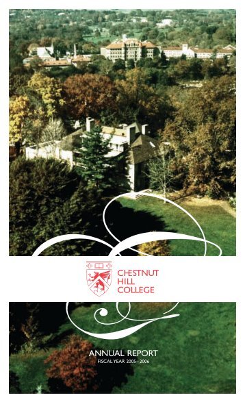 ANNUAL REPORT - Chestnut Hill College