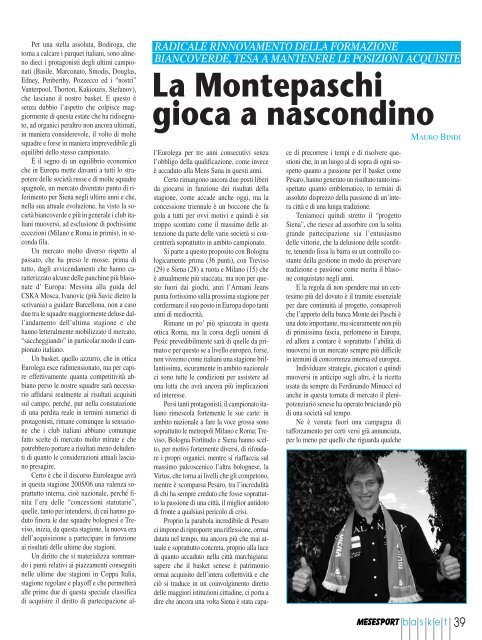 scarica il pdf - Mese Sport