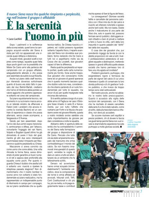 scarica il pdf - Mese Sport