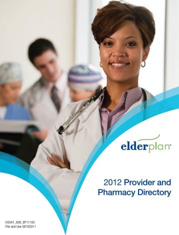 2012 Provider and Pharmacy Directory - Elderplan