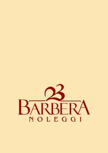 Scarica il nostro catalogo in formato PDF - Noleggi - Barbera Group