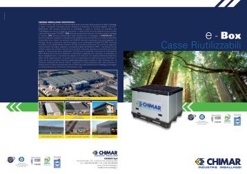 Casse Riutilizzabili e - Box - Chimar - imballaggi industriali