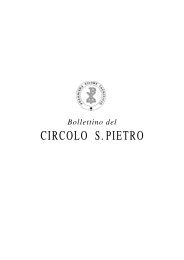 Bollettino del Circolo S. Pietro