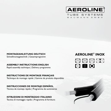 AEROLINE® INOX - AEROLINE Tubesystems Baumann GmbH Ulm