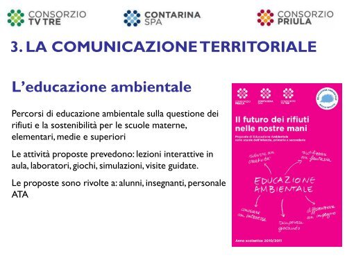 Il gruppo Contarina SpA - Consorzio Intercomunale Priula