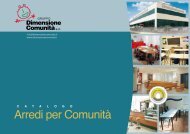 Catalogo Arredi per Comunità [4.5 mB] - Dimensione Comunità