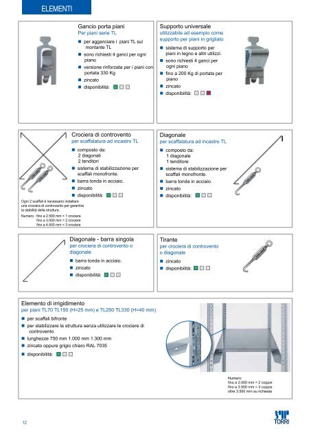 serie TL - Torri S.p.A.