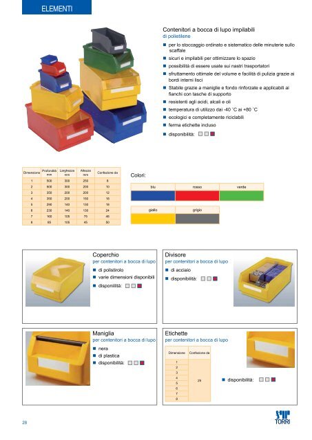 serie TL - Torri S.p.A.