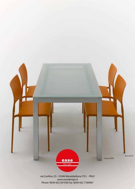 monografy Zara - BIEBI -Sedie e tavoli