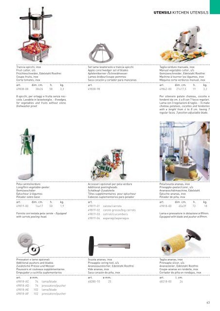 2010 - 2011 PRODUCT CATALOG