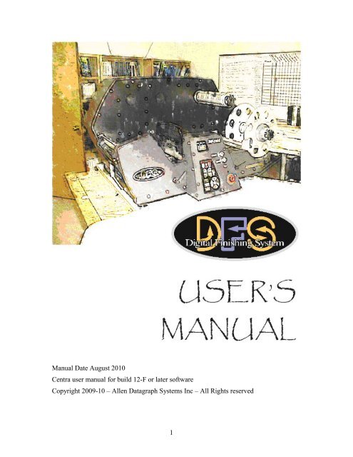 ITech Centra Manual - ADSI