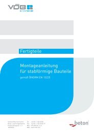 Montageanleitung für stabförmige Bauteile - VÖB Verband ...