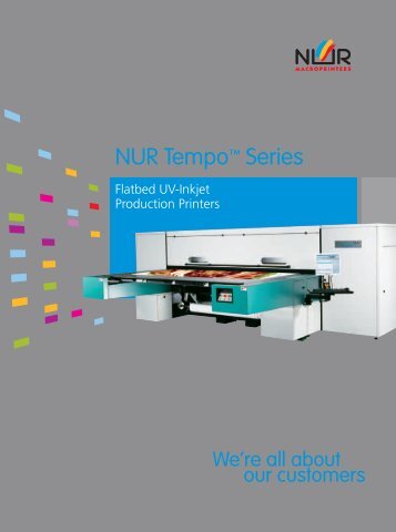 NUR Tempo™ Series - Exclusivas de imprenta