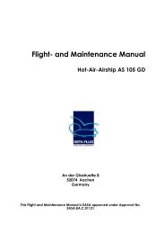 Flight- and Maintenance Manual AS 105 GD - Gefa-Flug