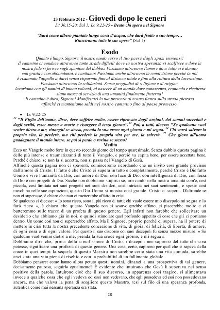 1 febbraio 2006 - Cenacoli tra Amici