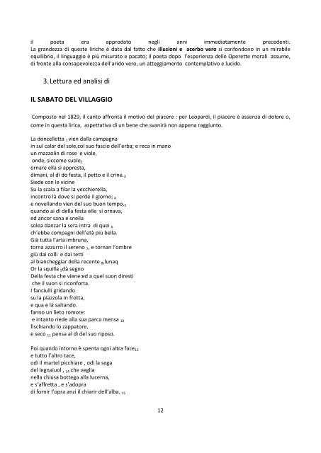 Dispensa (.pdf) - La Filanda
