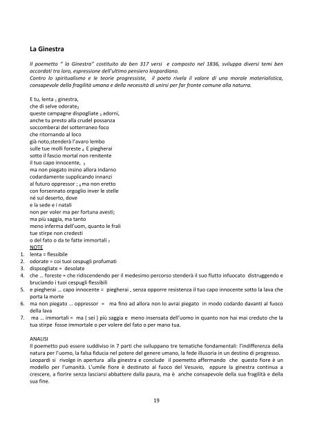 Dispensa (.pdf) - La Filanda