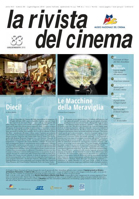 Scarica il PDF - Museo Nazionale del Cinema