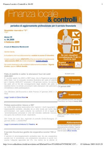 Finanza Locale e Controlli n. 04-09.pdf - EDK Editore