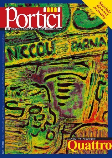 Portici - Anno IV n. 4 Agosto 2000 - Provincia di Bologna