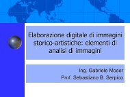 elementi di analisi di immagini