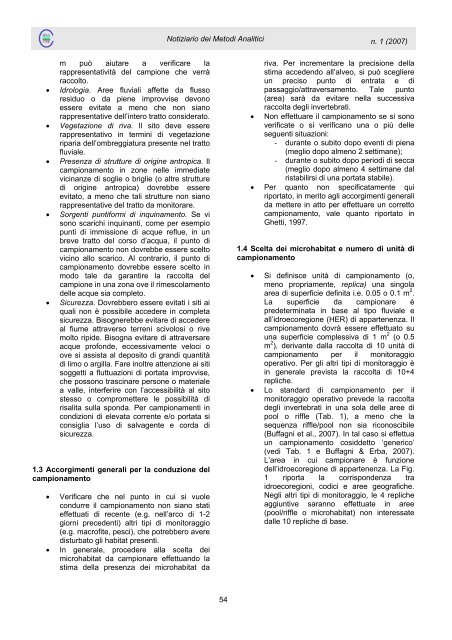 macroinvertebrati acquatici e direttiva 2000/60/ec (wfd) - IRSA - Cnr