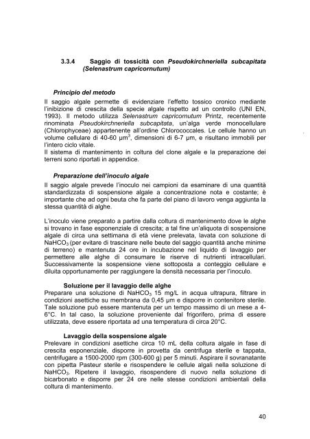 guida tecnica su metodi di analisi per il suolo ei siti contaminati apat