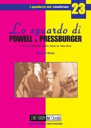 Lo sguardo di Powell & Pressburger - Cineforum del Circolo