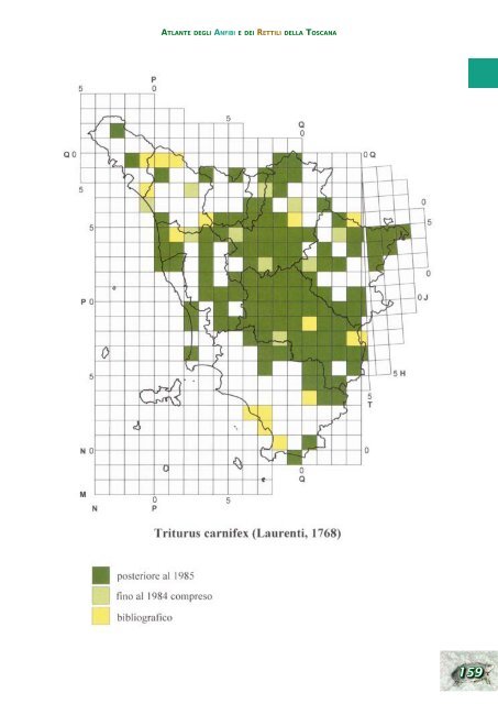 atlante degli anfibi e dei rettili della toscana - Università degli Studi ...